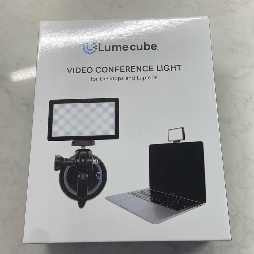 NIB Lumecube Video Conferencing Light for Zoom Teams Meetings